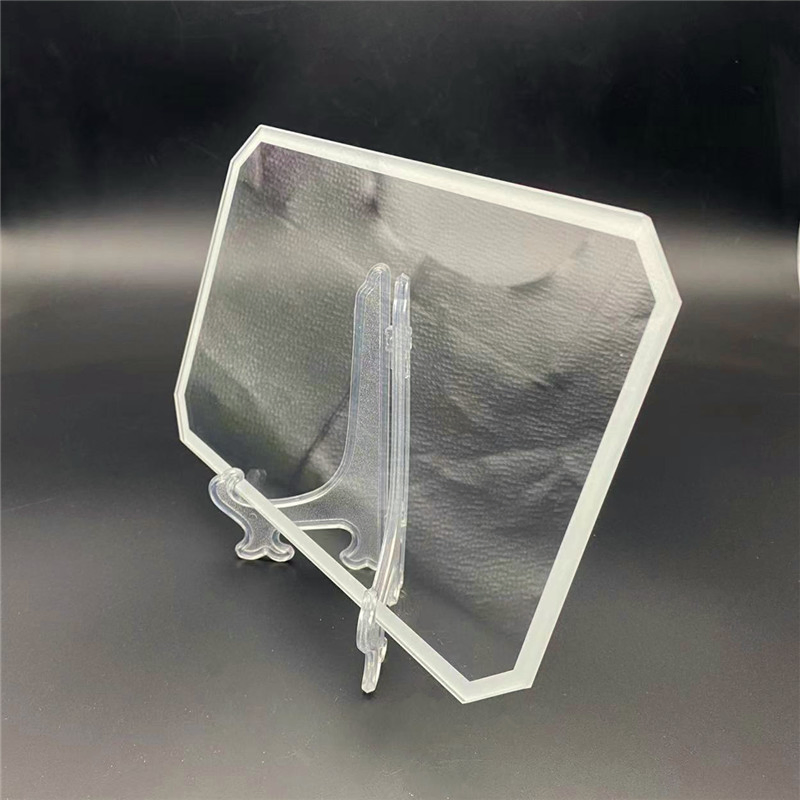 Vidrio Templado Ultra White Toughened Glass with Serigraphy for Street Light Ik08