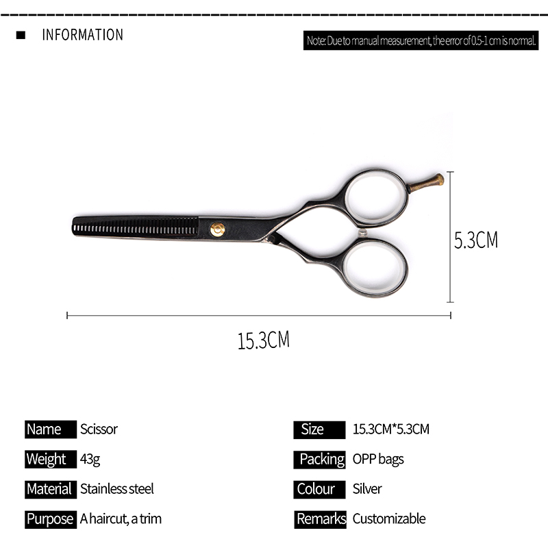Barber Hair Scissor Set Thinning Cutting Scissors Salon Use
