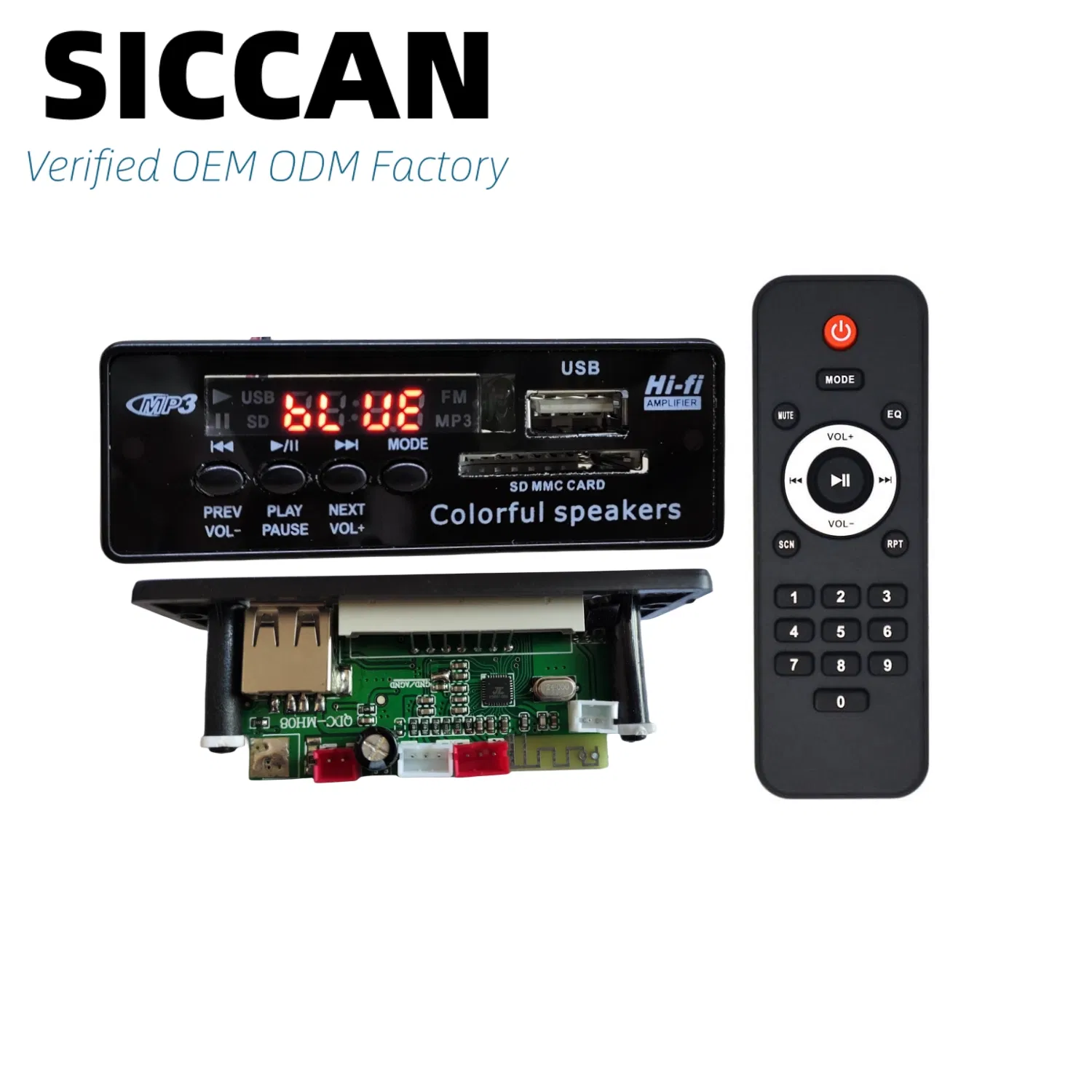 Bluetooth MP3-модуль SC-M08 с OLED-дисплеем