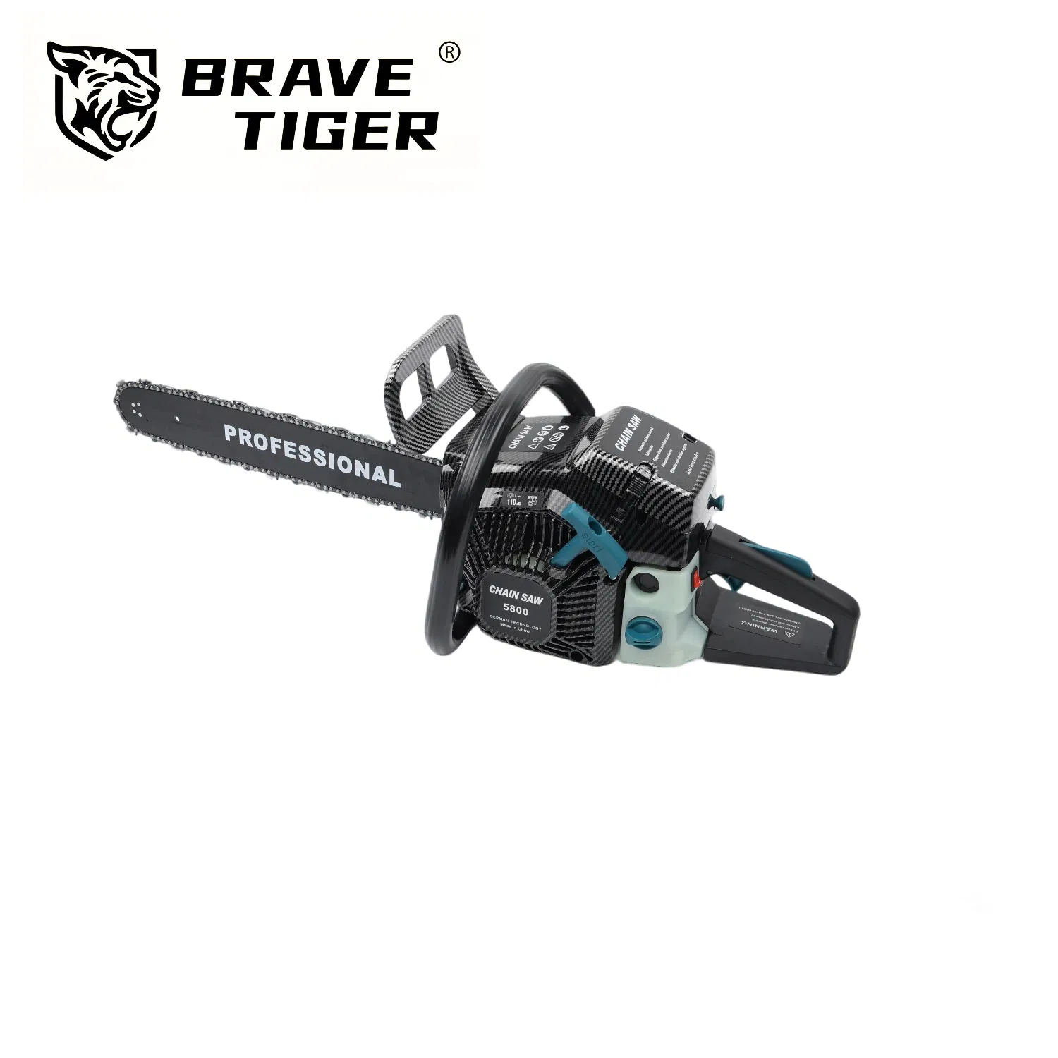 60cc Heavy Duty Chain Saw for Professional Using