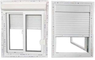 Energy Efficient Building Rolling Shutter Windows UV Resistant & Customizable