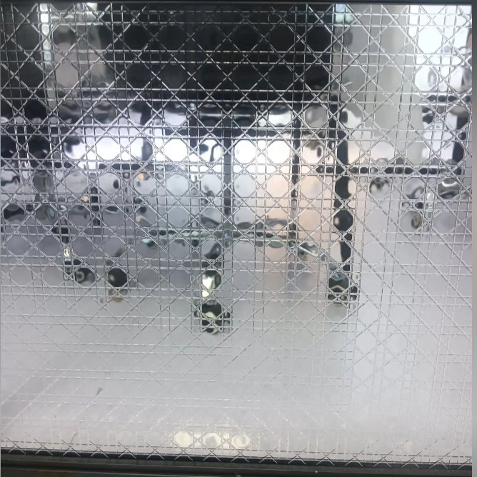 Decorative 8mm 10mm 12mm Fluted Low Iron Clear Pattern Glass