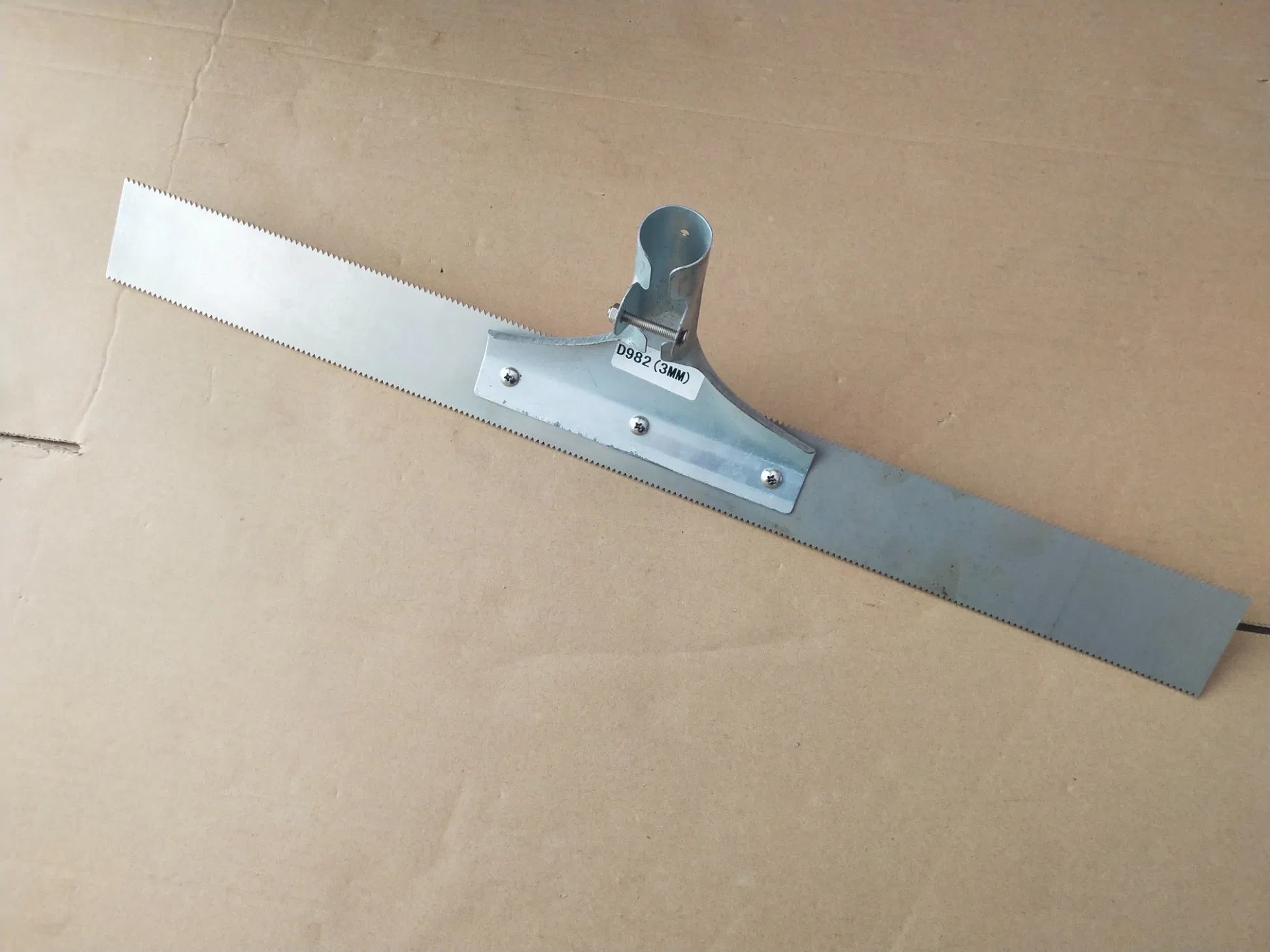 24" Double Steel Rake for Epoxy Screeding V=3mm