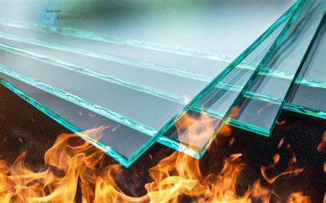 Premium Guoxin 2-Hour Fireproof Glass for Soundproofing and Waterproofing