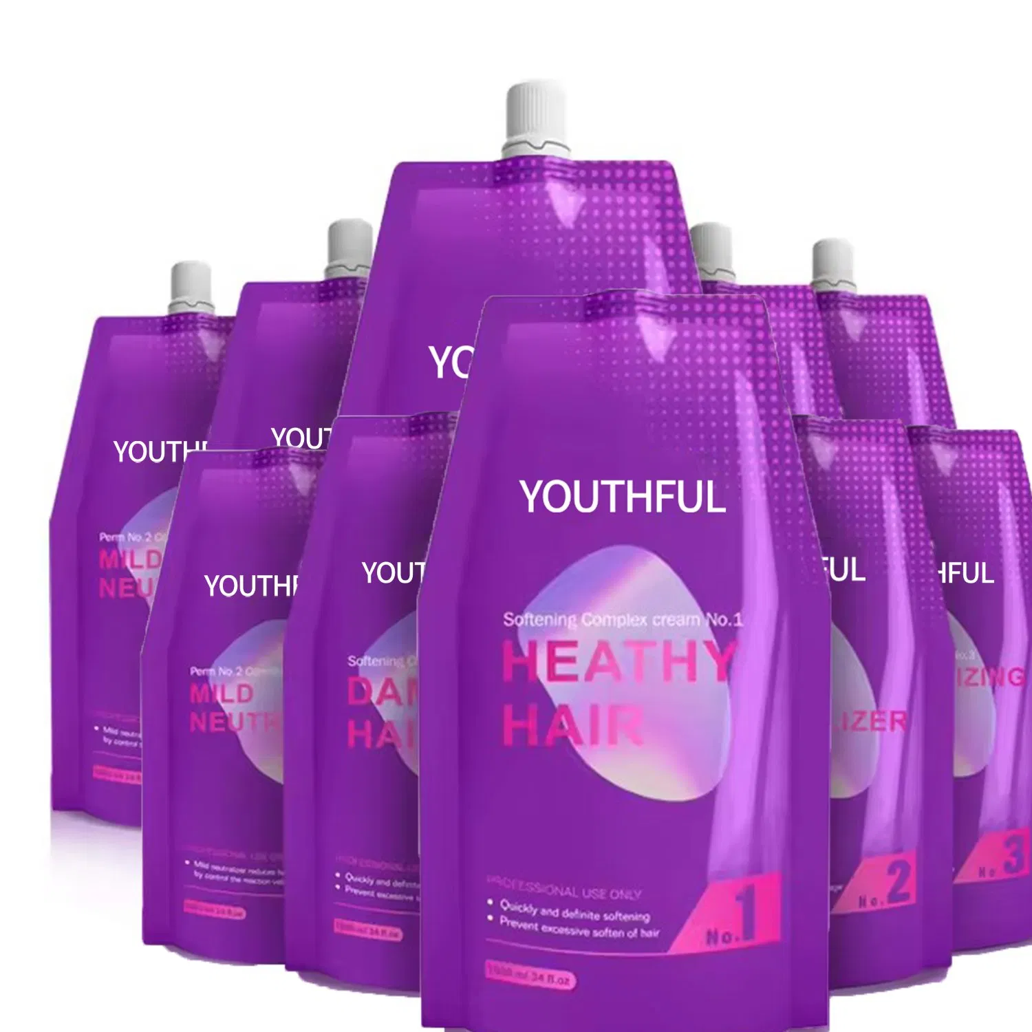 Professional Natural Wave Curly Hair Perm Cream