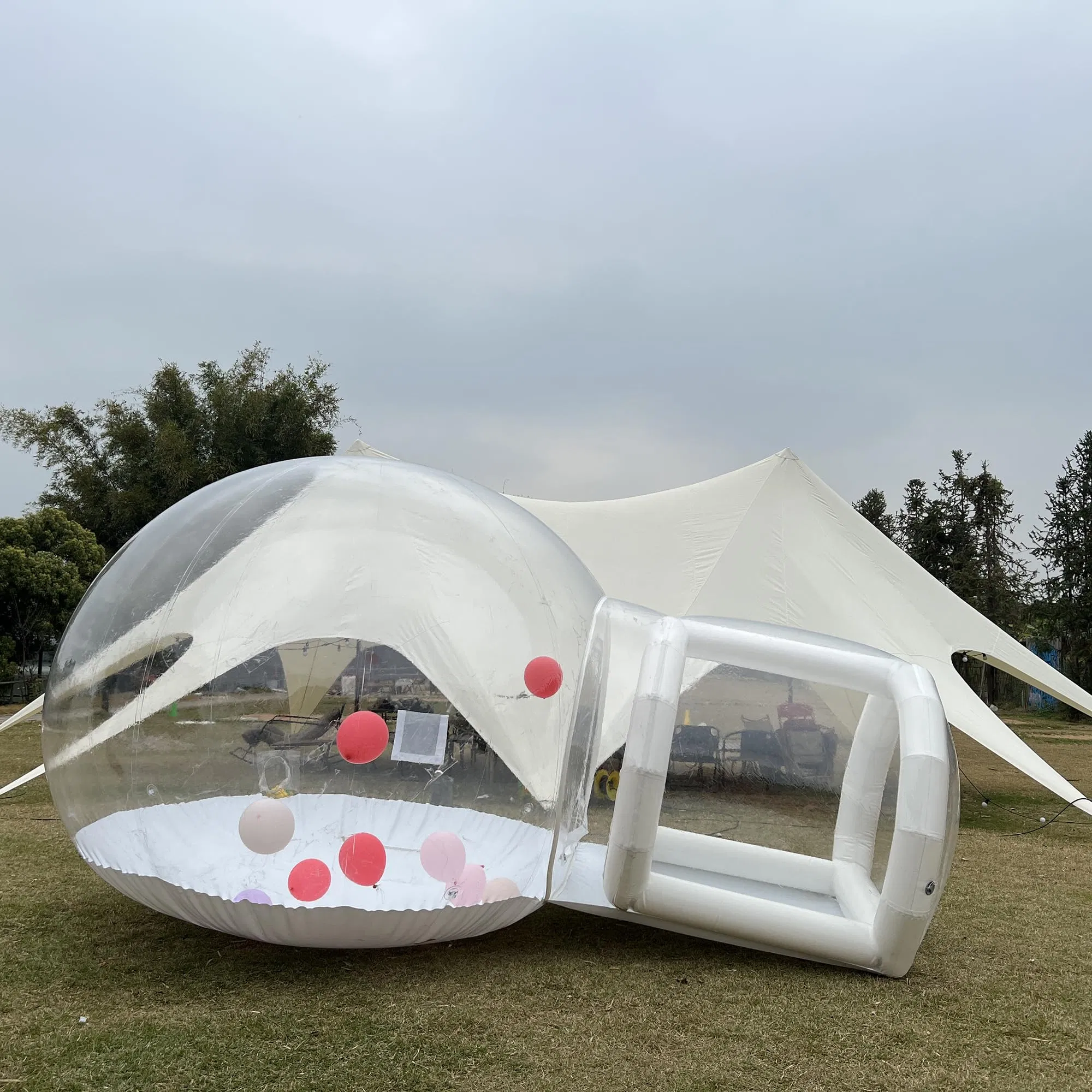 Cheap Commercial Grade Bubble Balloon House PVC Bubble Tent for Kids Birthday Party Weddings