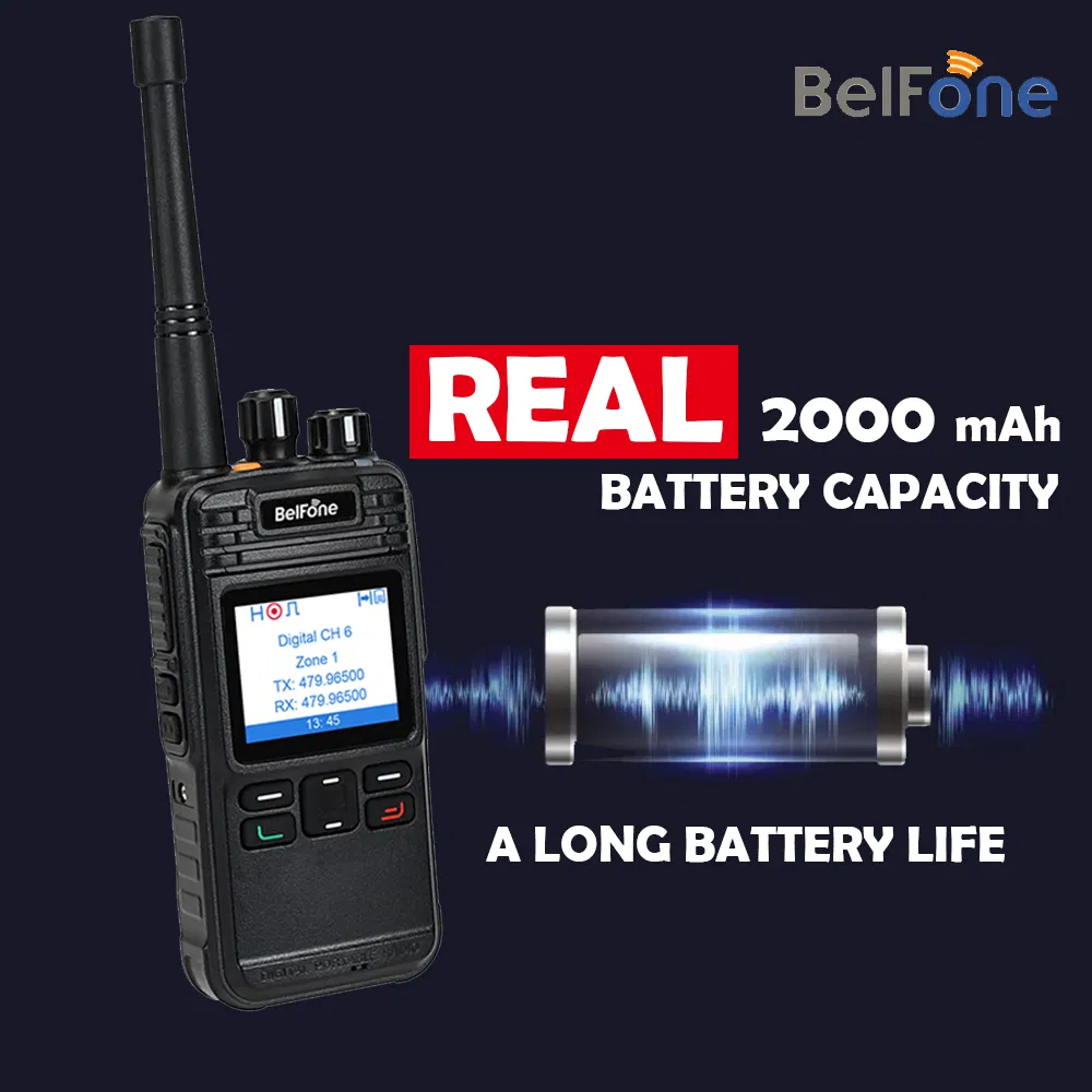 Портативная рация Belfone BF-TD512 5W, UHF/VHF