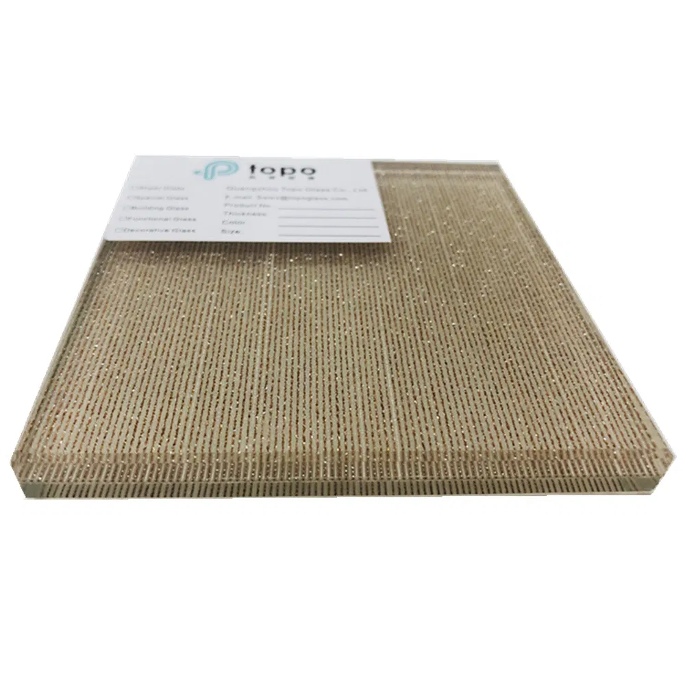 6mm + 6mm Fire Resistant Wired Bulletproof Glass for Curtain Wall (PLW-TP)