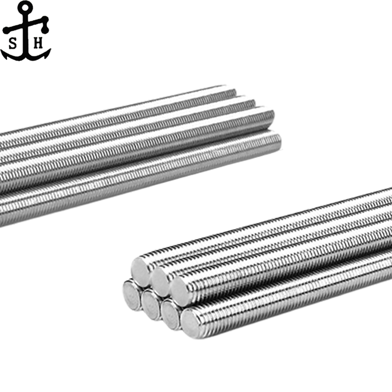 High Tensile Fastener Galvanized Stainless Steel Nut Bolt Thread Rod