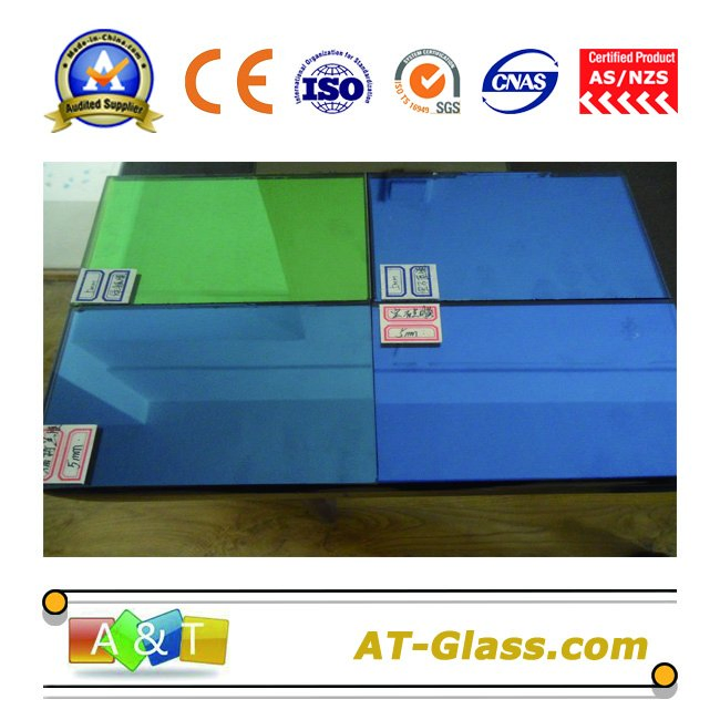 5mm Reflective Glass/Coated Glass for Window, Curtain Wall etc