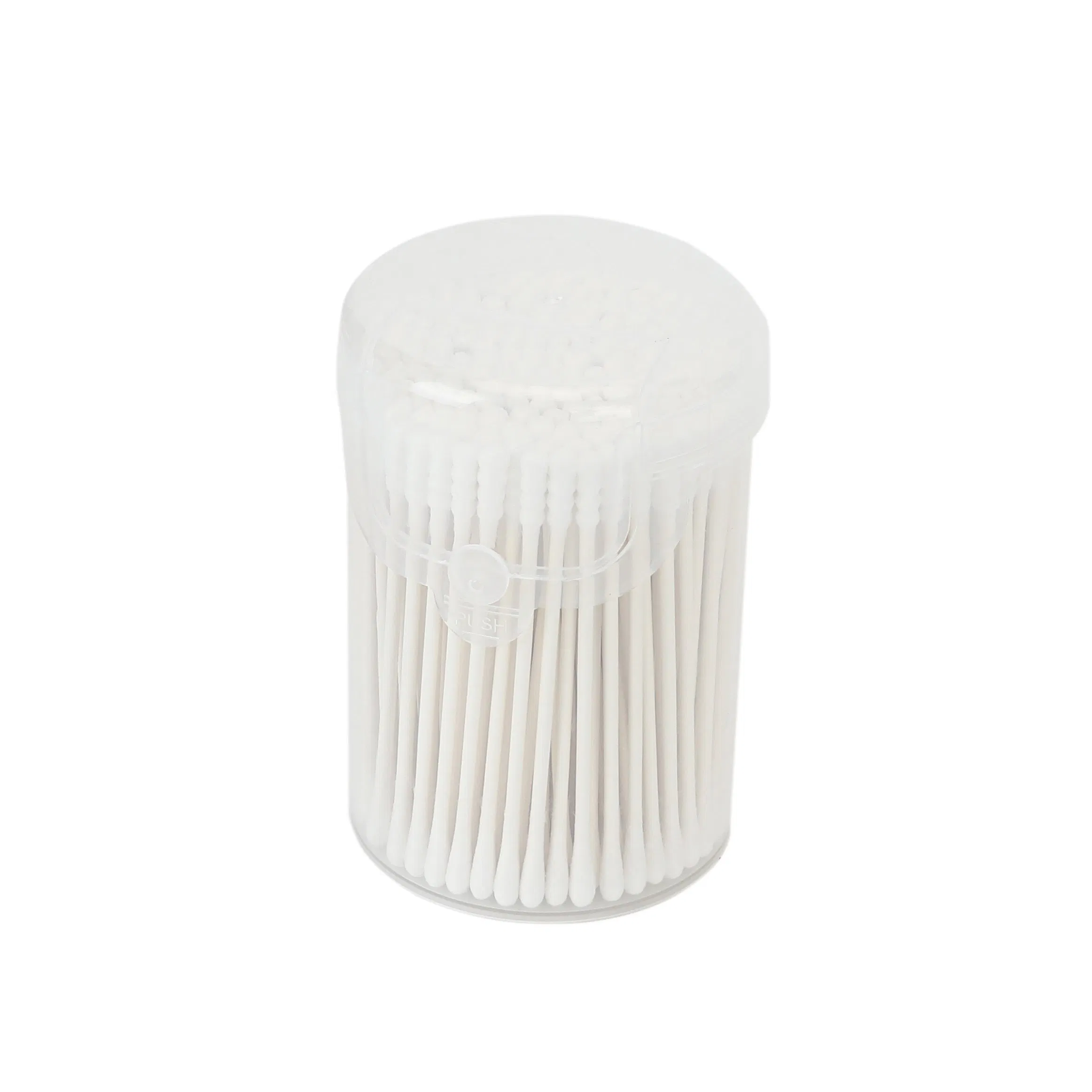 Hot Selling Cotton Swabs 200PCS Double Round Head Paper Stick Cotton Swab Cotton Ear Buds