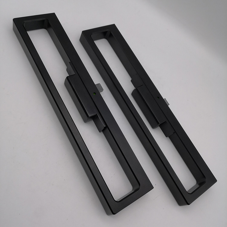 Slim Narrow Frame Aluminum Sliding Patio Glass Door Handle Lock
