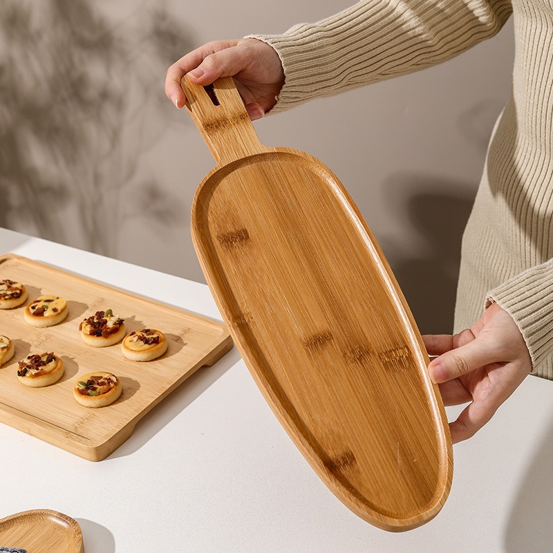 Dessert Display Stand Wooden Cake Tray