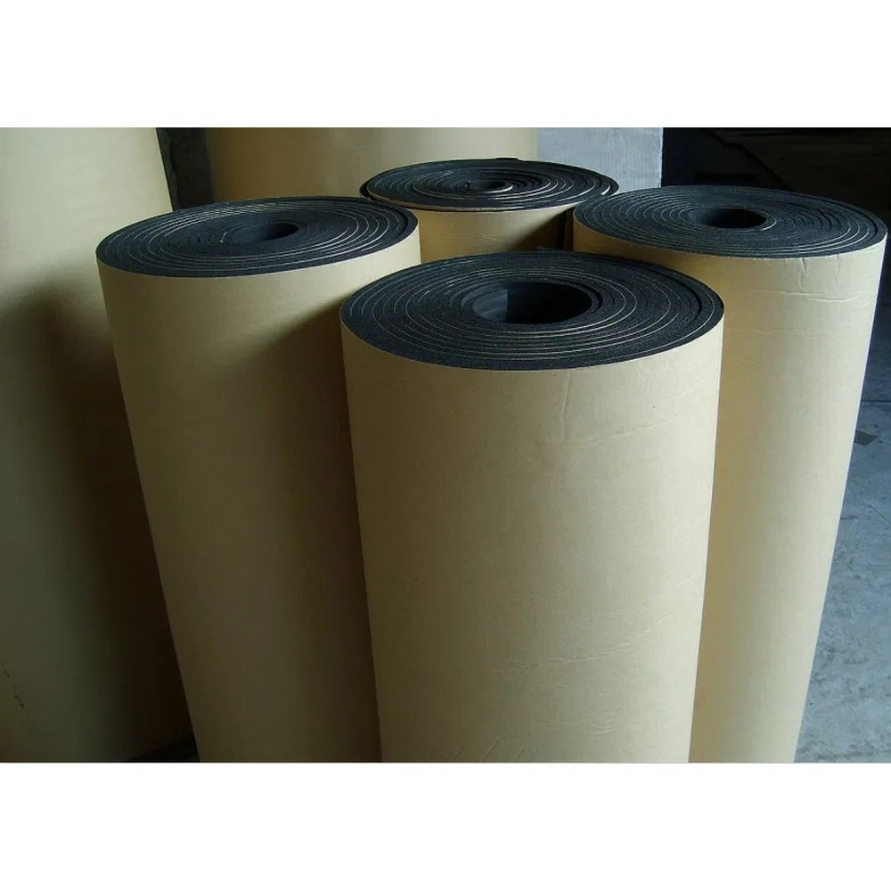 with Self-Adhesive/Aluminum Foilr Multi-Function Soundproof & Fireproof Rubber Foam Insulate Thermal Insulation Insulator Sheets