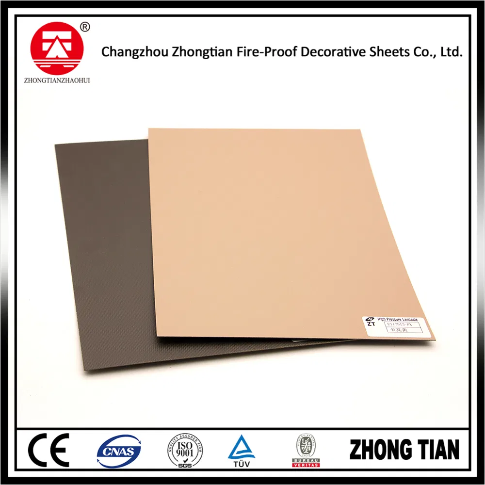 Fireproof Heat Resistant Formica Decorative HPL High Pressure Laminates Sheet Skins Sheet for Kitchen Cabinets/Doors/Countertop