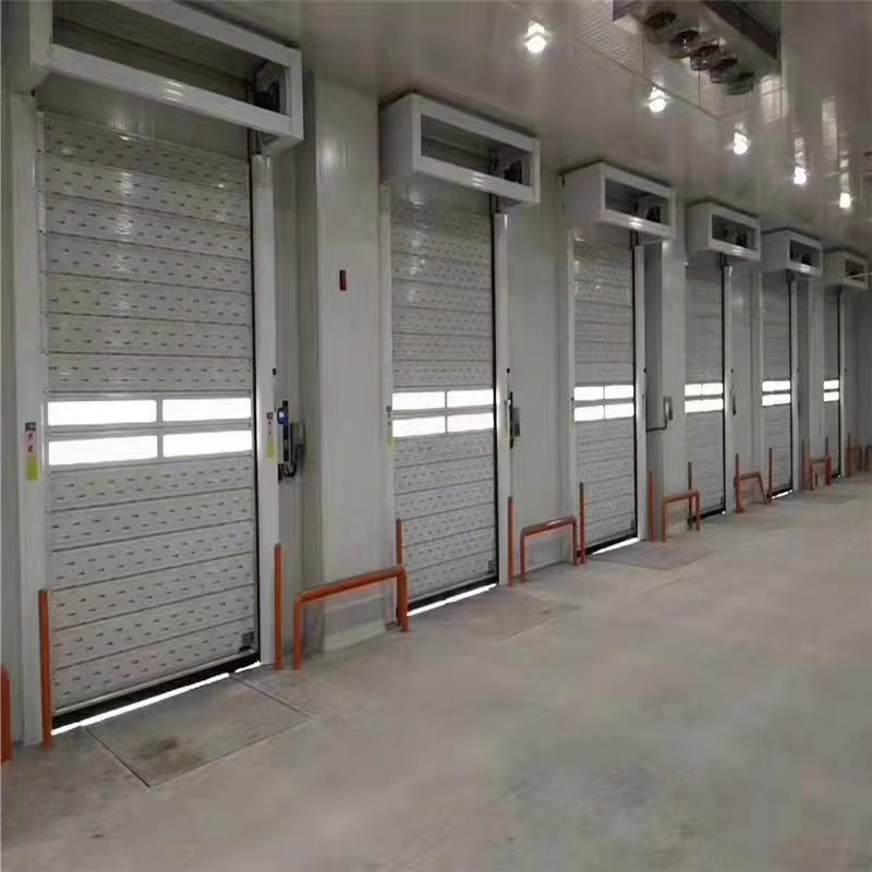 Fast Roll up and Shutter Spiral Automatic Security Warehouse Door