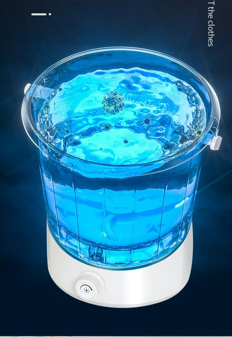 Advanced Gift for Household Use with Separate Bucket System Mini Washing Machine