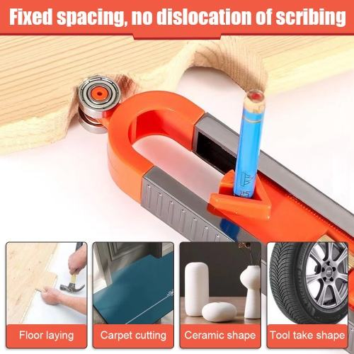 Woodworking Scribing Ruler Woodworking Contour Gauge Tools for Whole Sale