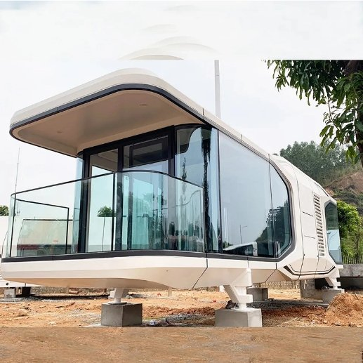 Modern Luxury Design Prefabricated Hotel / Capsule House / Prefab Villas