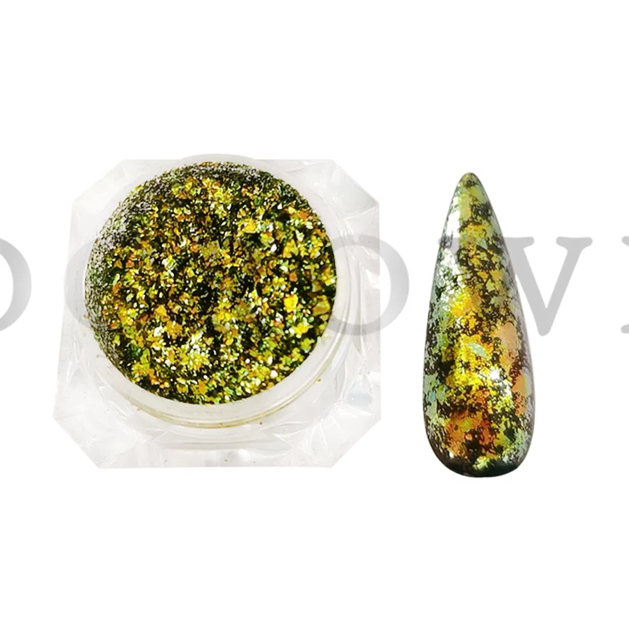 Chameleon Glitter Powder 3D DIY Nail Art Decoration Flakes