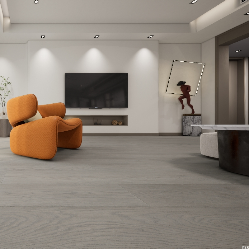 Cold Press 9 Inch Width Hardwood Wire Brushed Prefinished Engineered Timber Flooring for Dance Studio