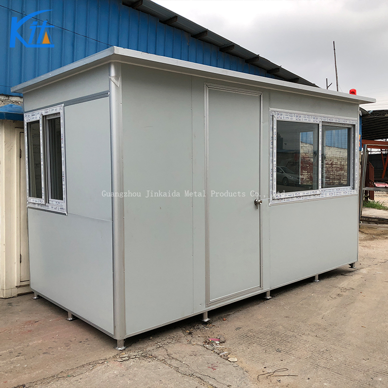 Outdoor Portable Prefab EPS Sandwich Panel Shacks Sentry Box for Security Guard