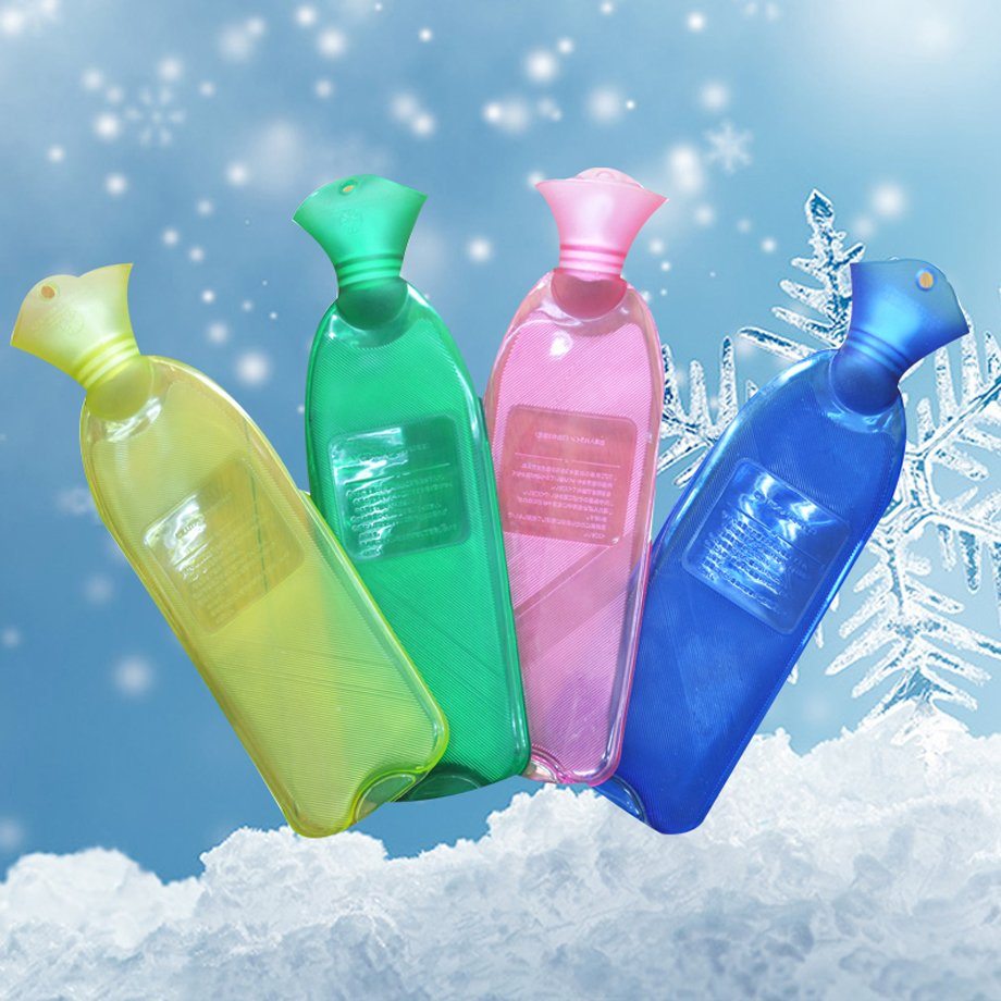Durable 500ml PVC Hot Water Bag for Home Use