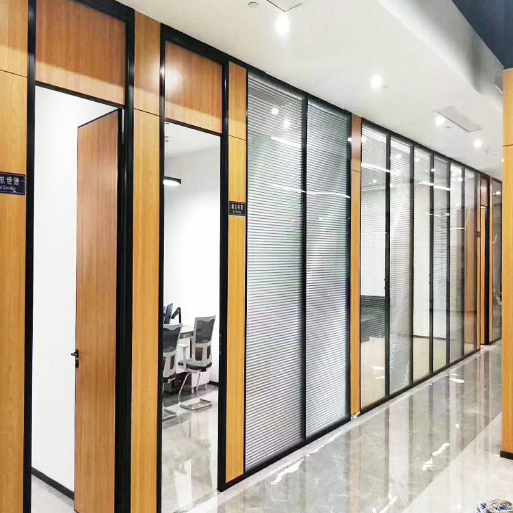 Office Partition Hotel for Buildings Price Frame Glass Wall