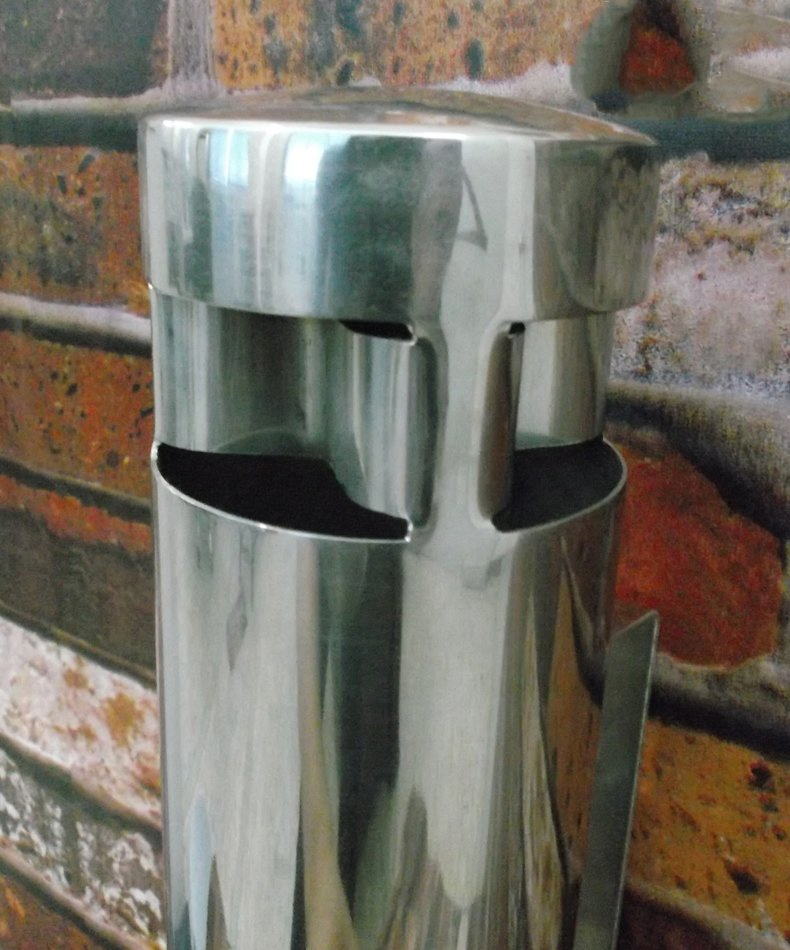 Настенная пепельница для сигар из нержавеющей стали