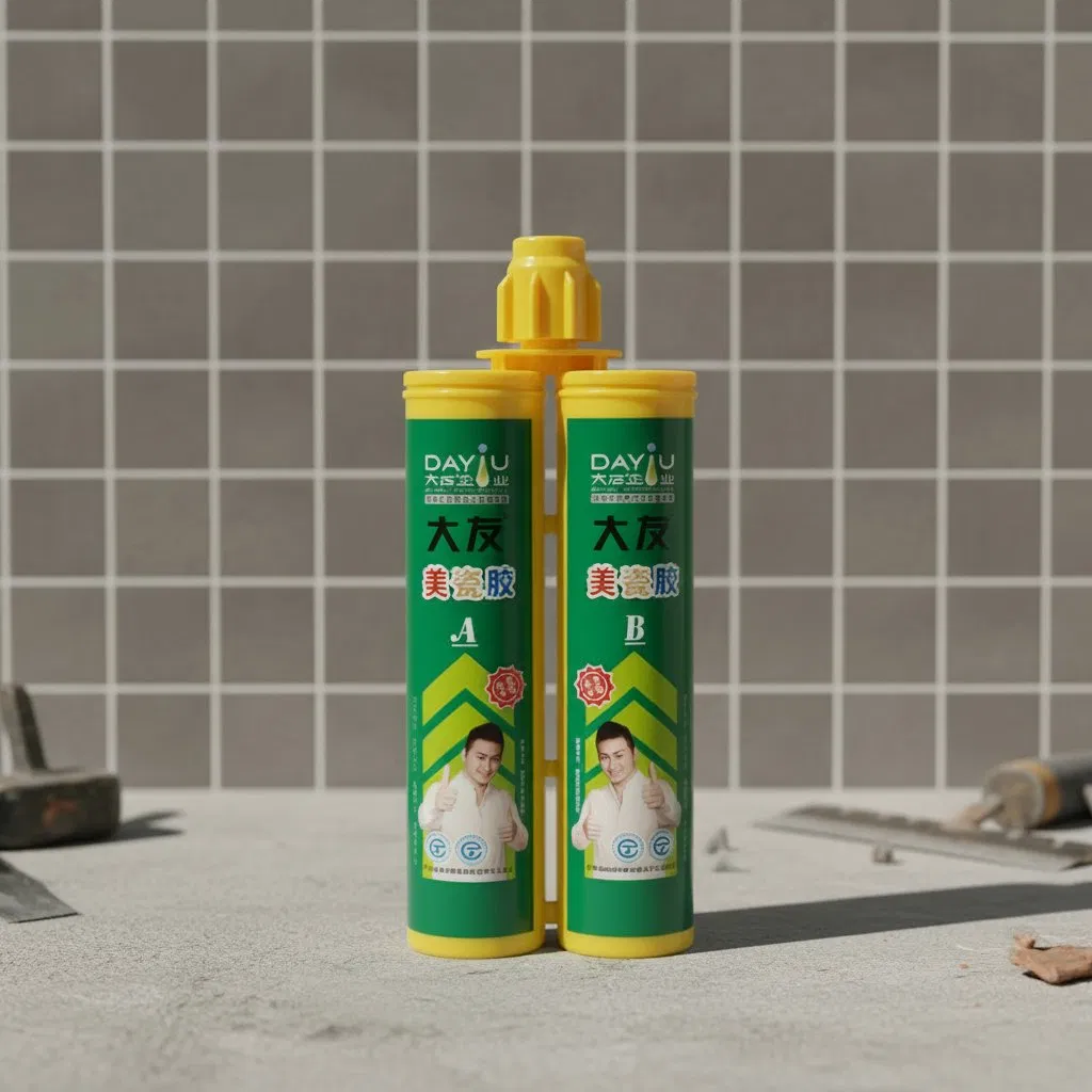 Dual-Component Epoxy Resin Adhesive Specially Formulated as a Dedicated Ceramic Tile Sealant