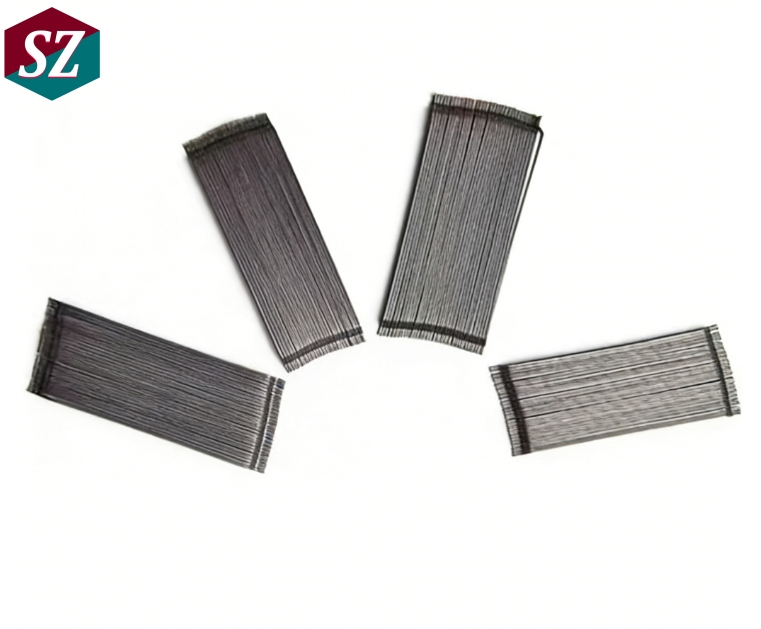 Loose Hooked End Glued Shape Steel Fiber for Concrete Reinforcement