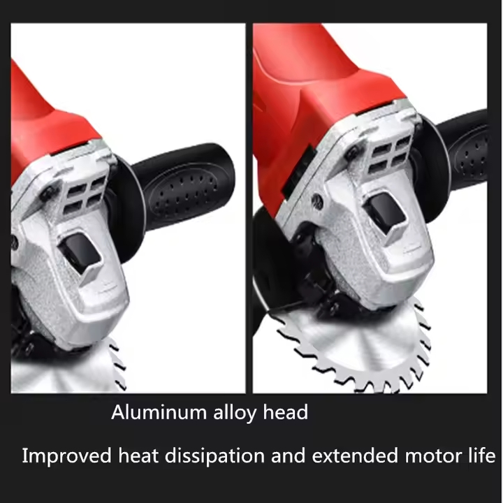 Angle Grinder Restart Protection Variable Speed Speed Electric Grinding Machine Disc Diameter Grinder Adjustable Angle Grinder
