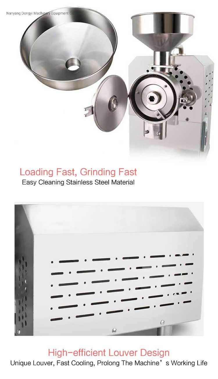 Coffee Grinder Stainless Steel Hot Sale 60kg/H Factory Supply