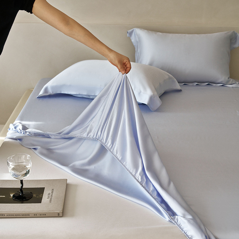Luxury Cool Max 0.26 100s 100% Tencel Mattress Protector Cover Fitted Sheet