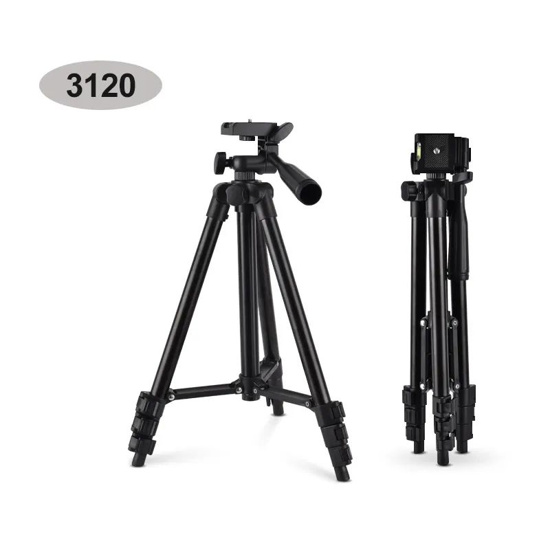 3110 Foldable Camera Video Tripod Universal Smartphone Live Stand Light Photography Tripod Stand Aluminum Camera Stand Tripod