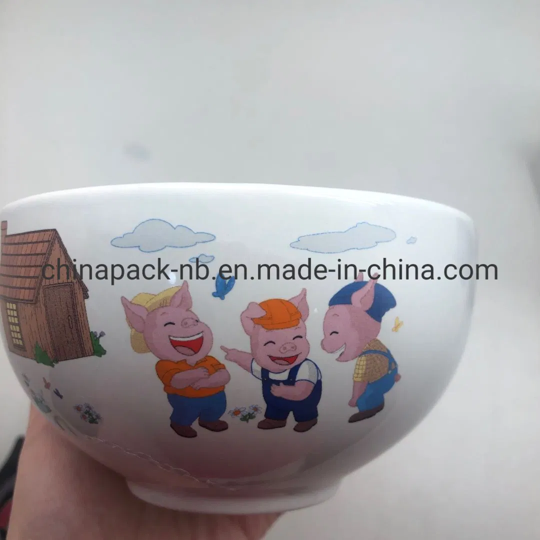 Kids Ceramic Bowl for Home Restaurant Hotel Usage