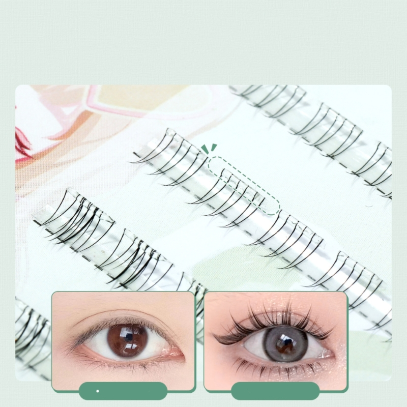 Curled, Thick, Natural and Delicate Lower False Eyelashes