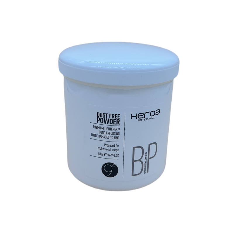 Keroa Professional No Stimulation Strong Hair Color Fading 9+ Hair Bleaching Powder