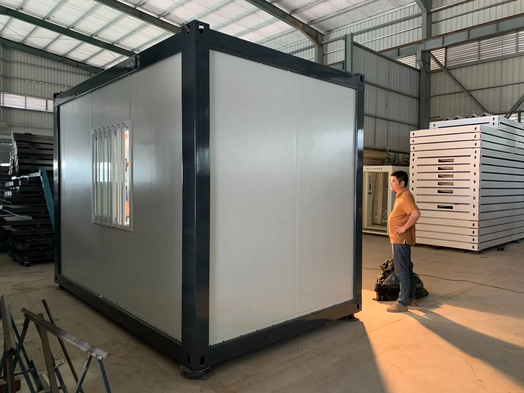 Affordable Steel Frame Office Solutions for Global Distribution