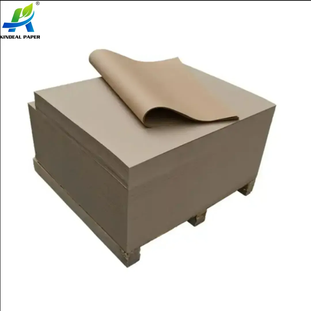Food Grade 150GSM-300GSM Virgin Waterproof Paper Raw Material Polyethylene PE Coated Kraft Paper Sheet