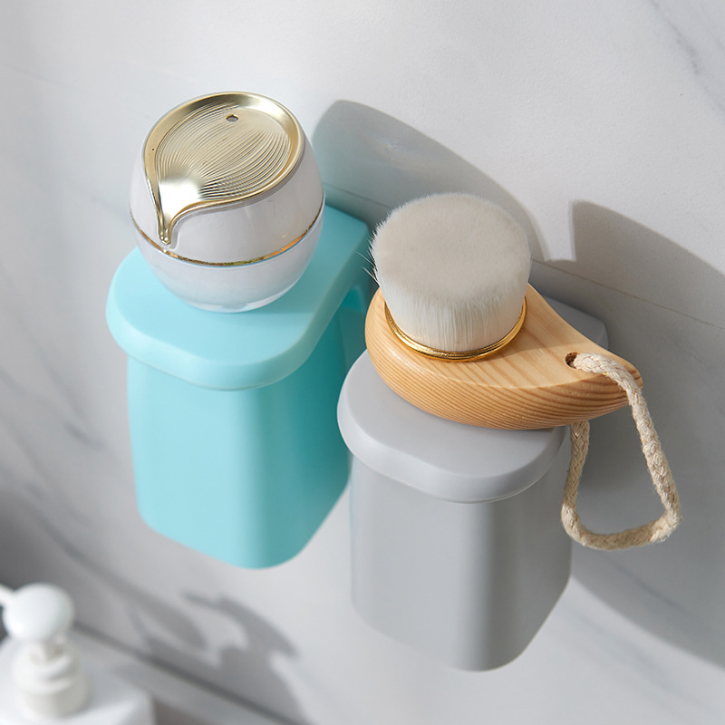 Magnetic Mouthwash Cup Wall-Mounted Inverted Tooth Dental Cup Simple Home for Bathroom