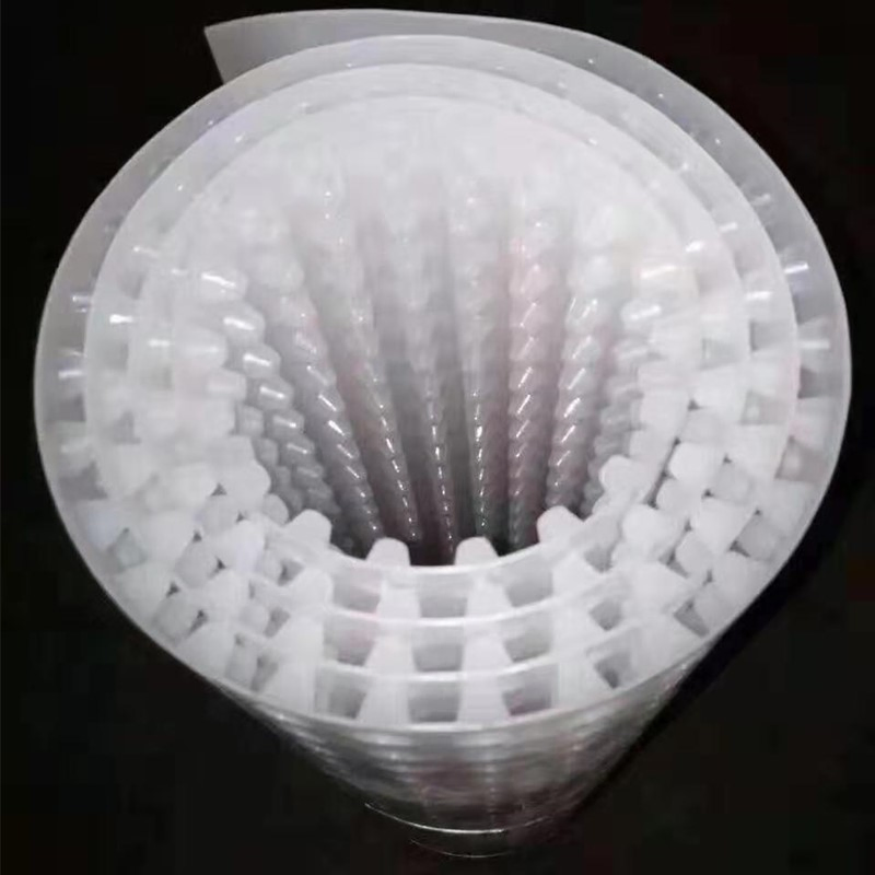 Geocomposite Drain Black Color Dimpled Plastic Drain Sheet for Underground Waterproofing