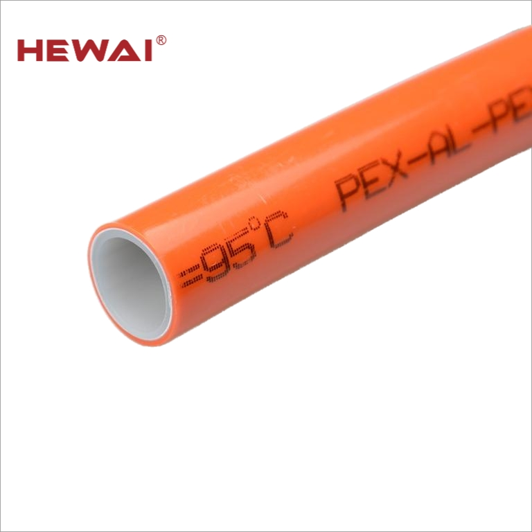 Hewai Pert-Al-Pert Pipe for Underfloor Heating Systems Overlap/Butt-Welded Tube Multilayer Pipes