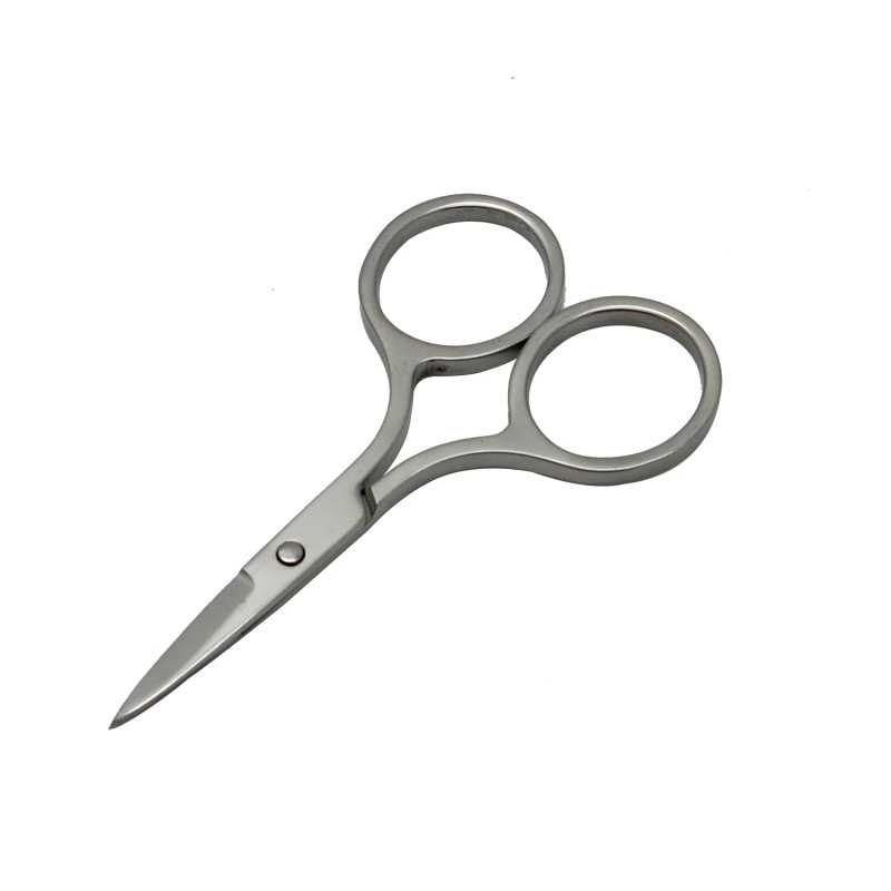 Mini Eyebrow Cuticle Stainless Steel Manicure Scissors Easy to Carry