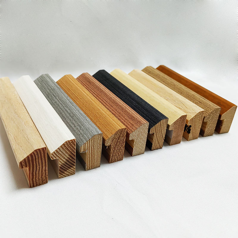 High Quality Wood Picture Framing Moulding 20mm Pine Wood Frame Moulding