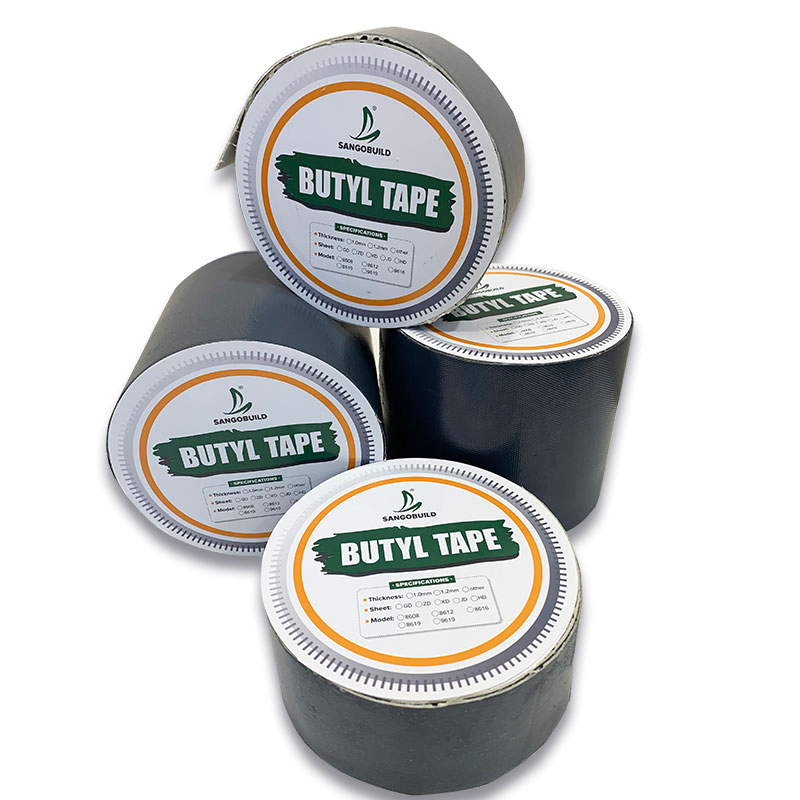 Roof Butyl Tape Super Strong Adhesive Rubber White Adhesive Waterproof Membrane Tape