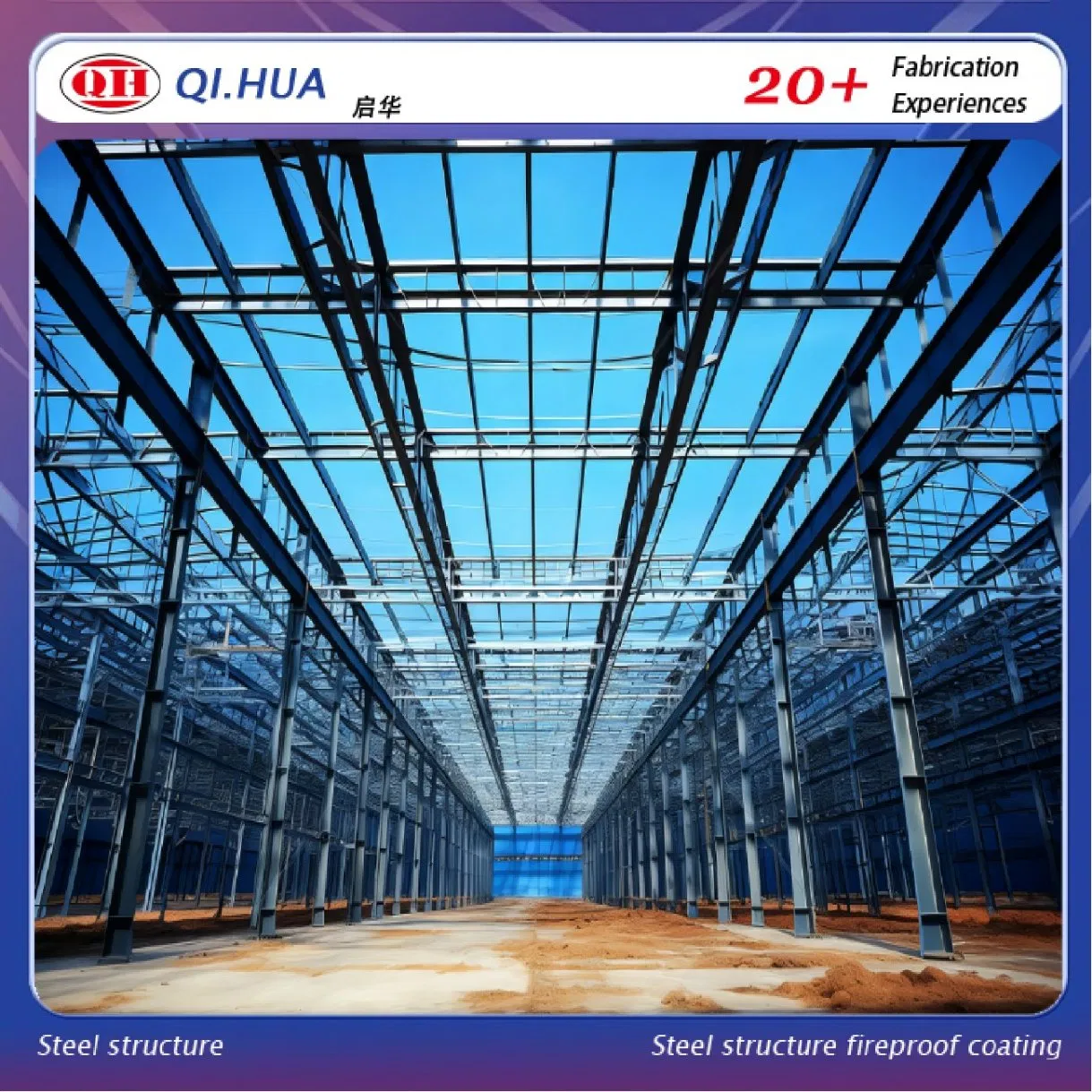 Prefabricated Metal Construction Steel Structures Prefab Warehouse Workshop Building Material Industrial Steel Structure