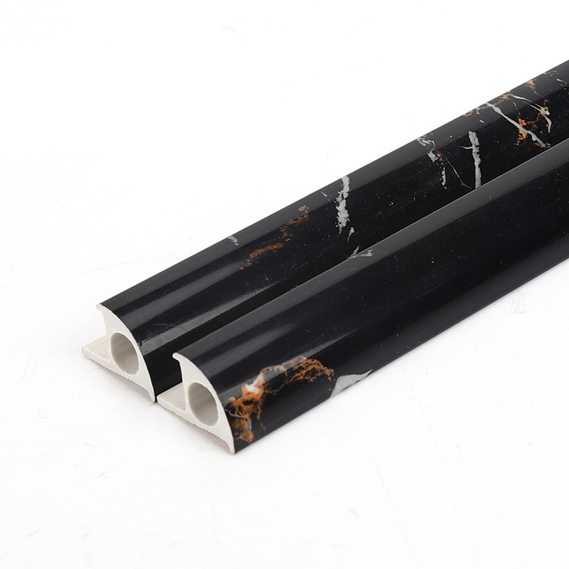 Fast Delivery High Quality in Stock Stone Plastic Tile Border Trim PVC Plastic Tile Trim