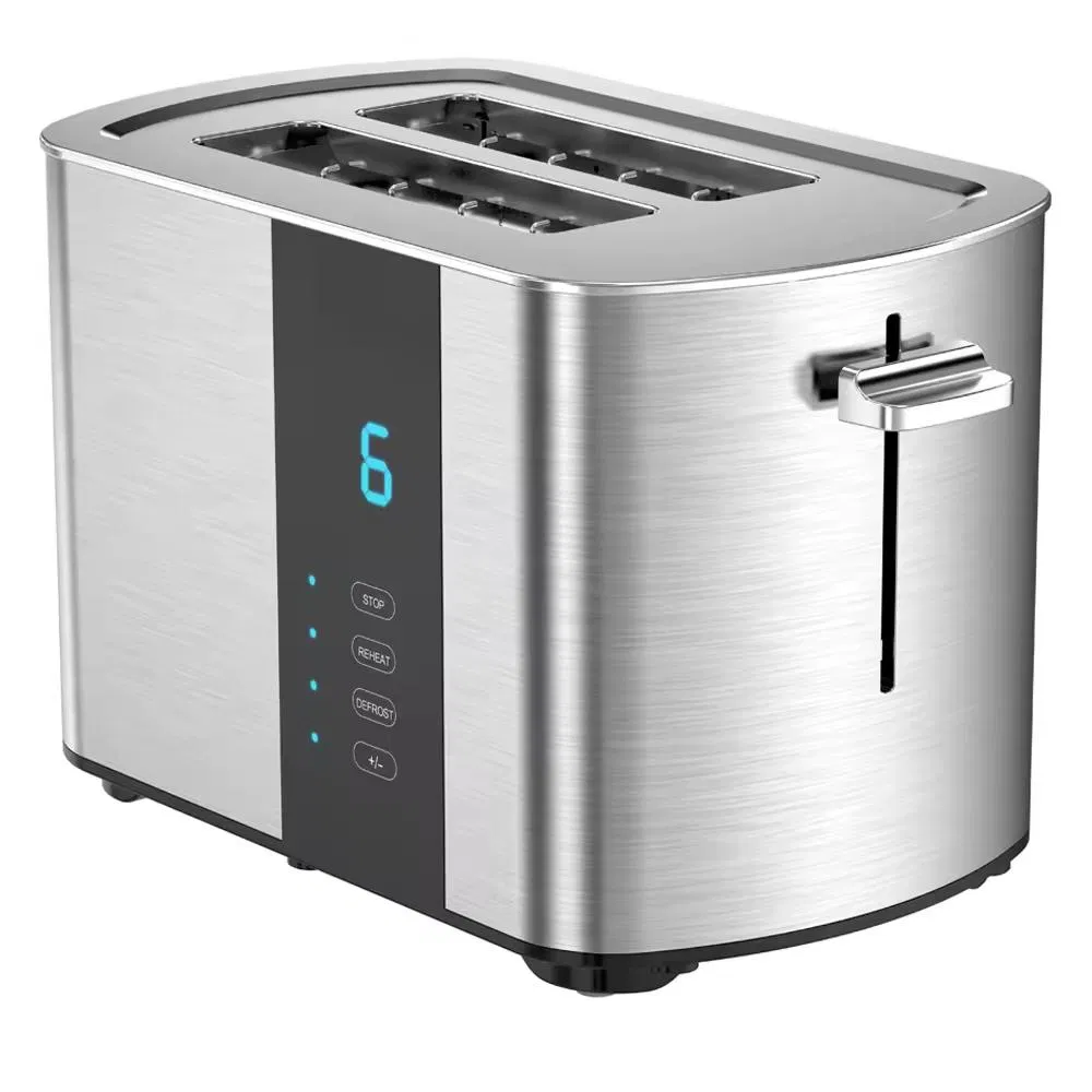 Tenfly 2 Slices Bread Toaster Factory Custom Home Stainless Steel Toaster