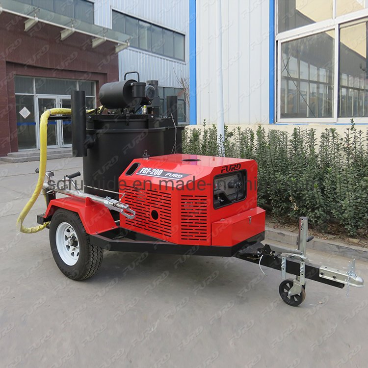 200L Trailer Asphalt Road Crack Sealing Machine Fgf-200